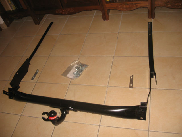 Montage attelage w124